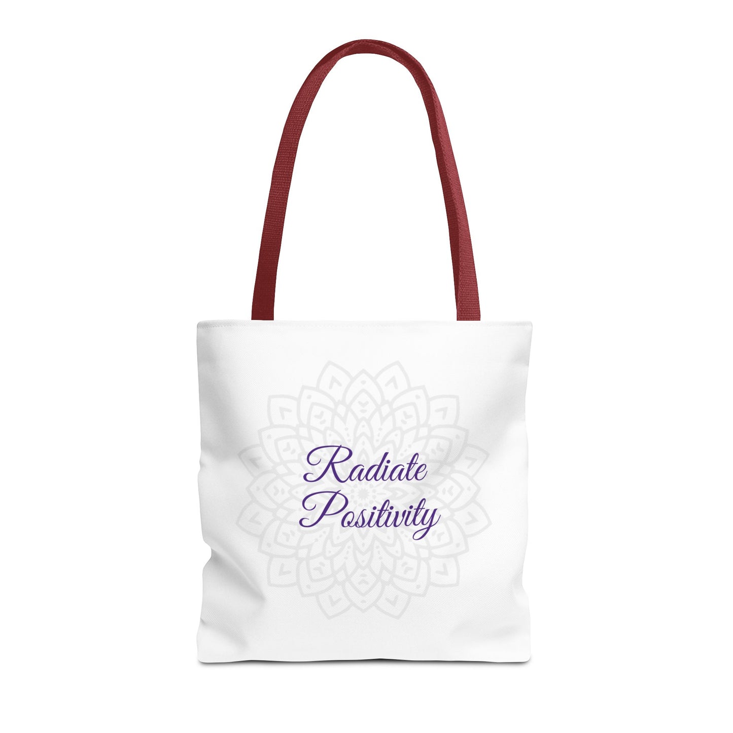 Tote Bag - Radiate Positivity - Luminous Gem Designs 