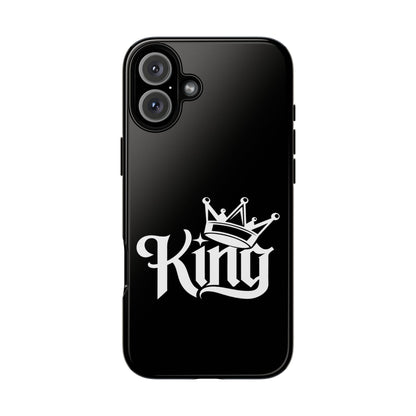 Tough Phone Case - King with a Crown Design