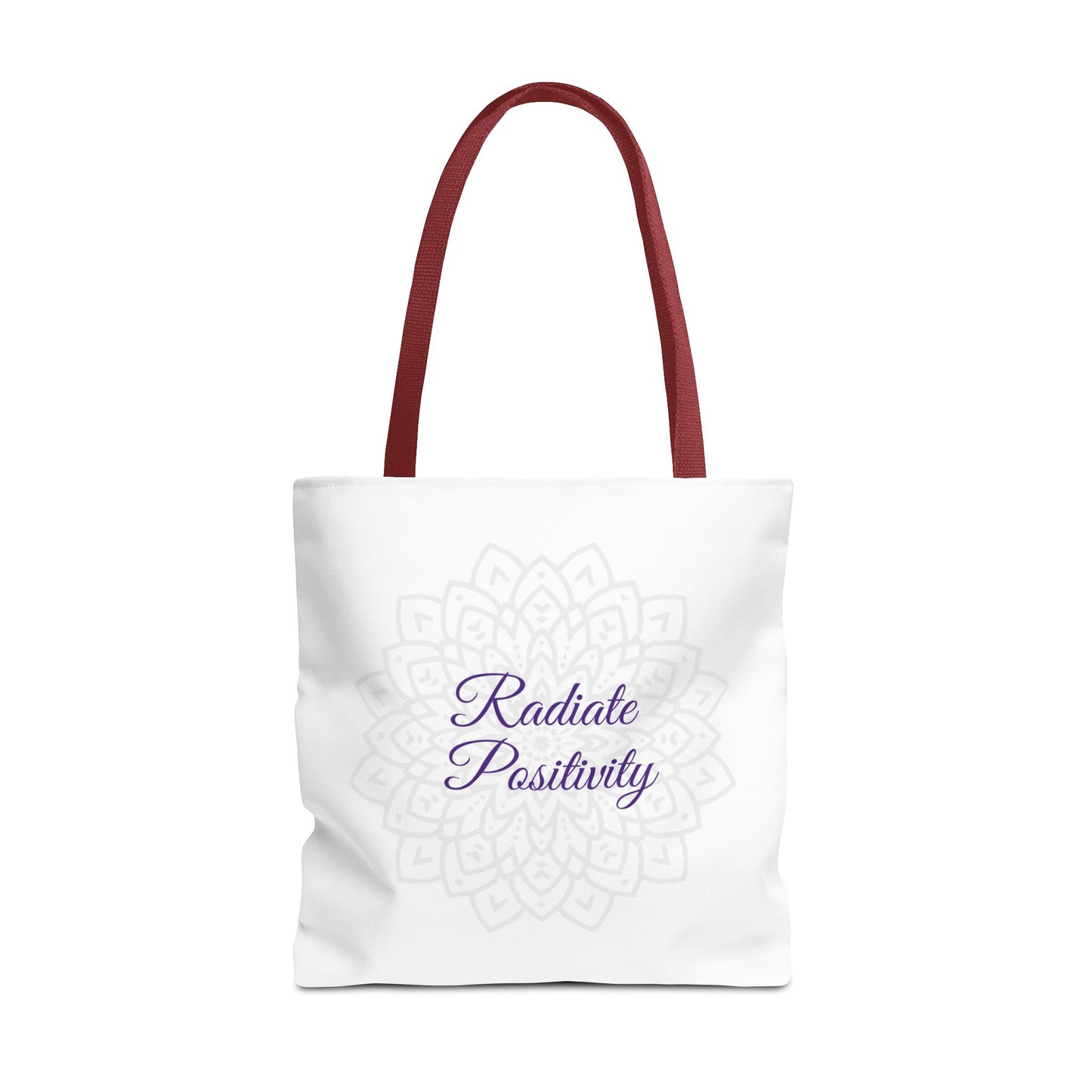 Tote Bag - Radiate Positivity - Luminous Gem Designs 