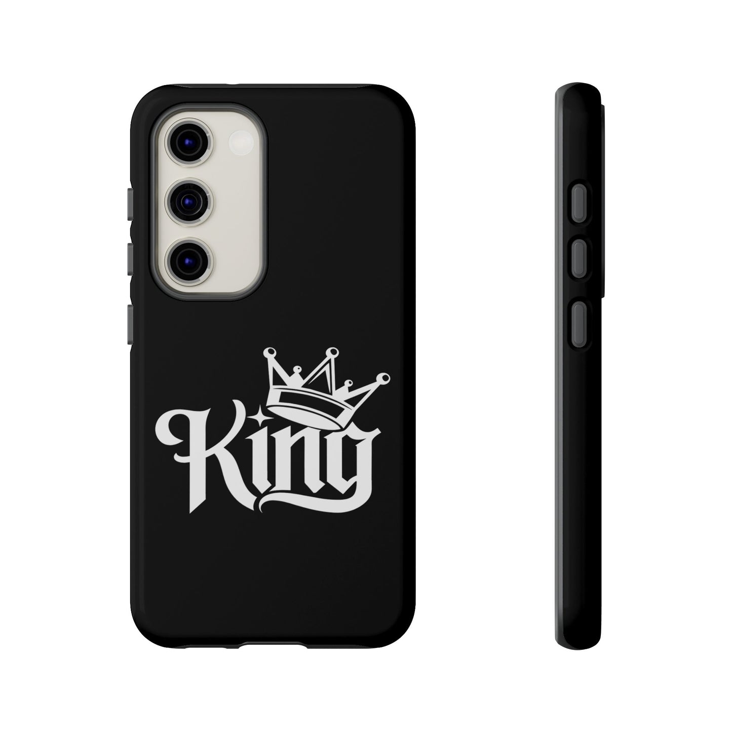 Tough Phone Case - King with a Crown Design