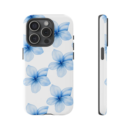 Tough Phone Case - Blue Flower Designs