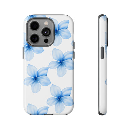 Tough Phone Case - Blue Flower Designs