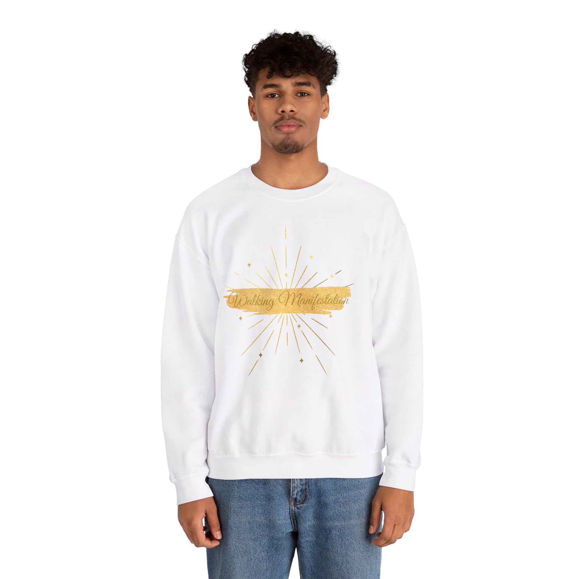 Sweatshirt - Walking Manifestation - Luminous Gem Designs 