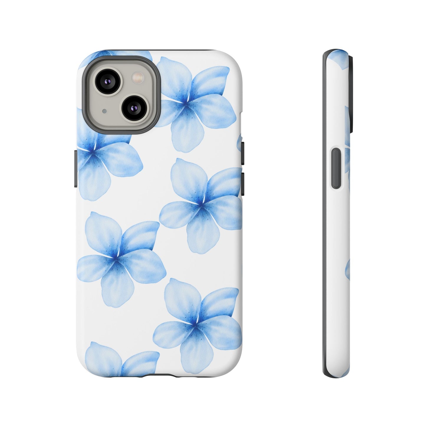 Tough Phone Case - Blue Flower Designs