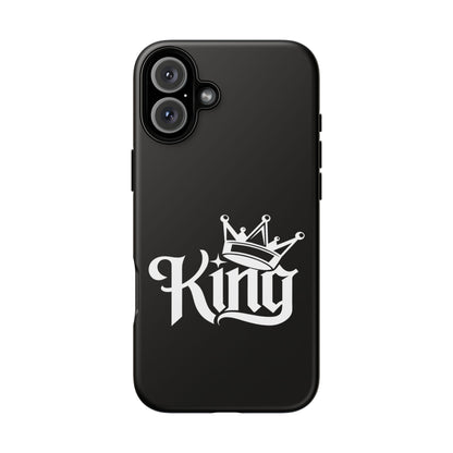 Tough Phone Case - King with a Crown Design