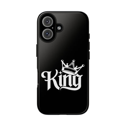 Tough Phone Case - King with a Crown Design