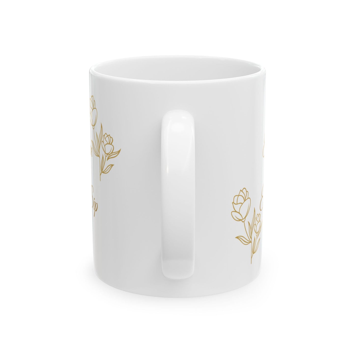 Ceramic Mug - Elegance in Every Sip - Luminous Gem Designs 