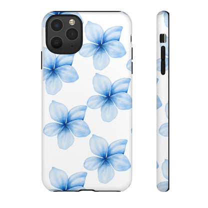 Tough Phone Case - Blue Flower Designs