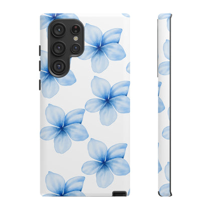 Tough Phone Case - Blue Flower Designs