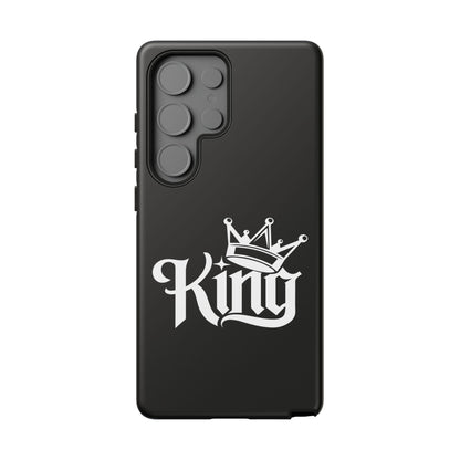 Tough Phone Case - King with a Crown Design