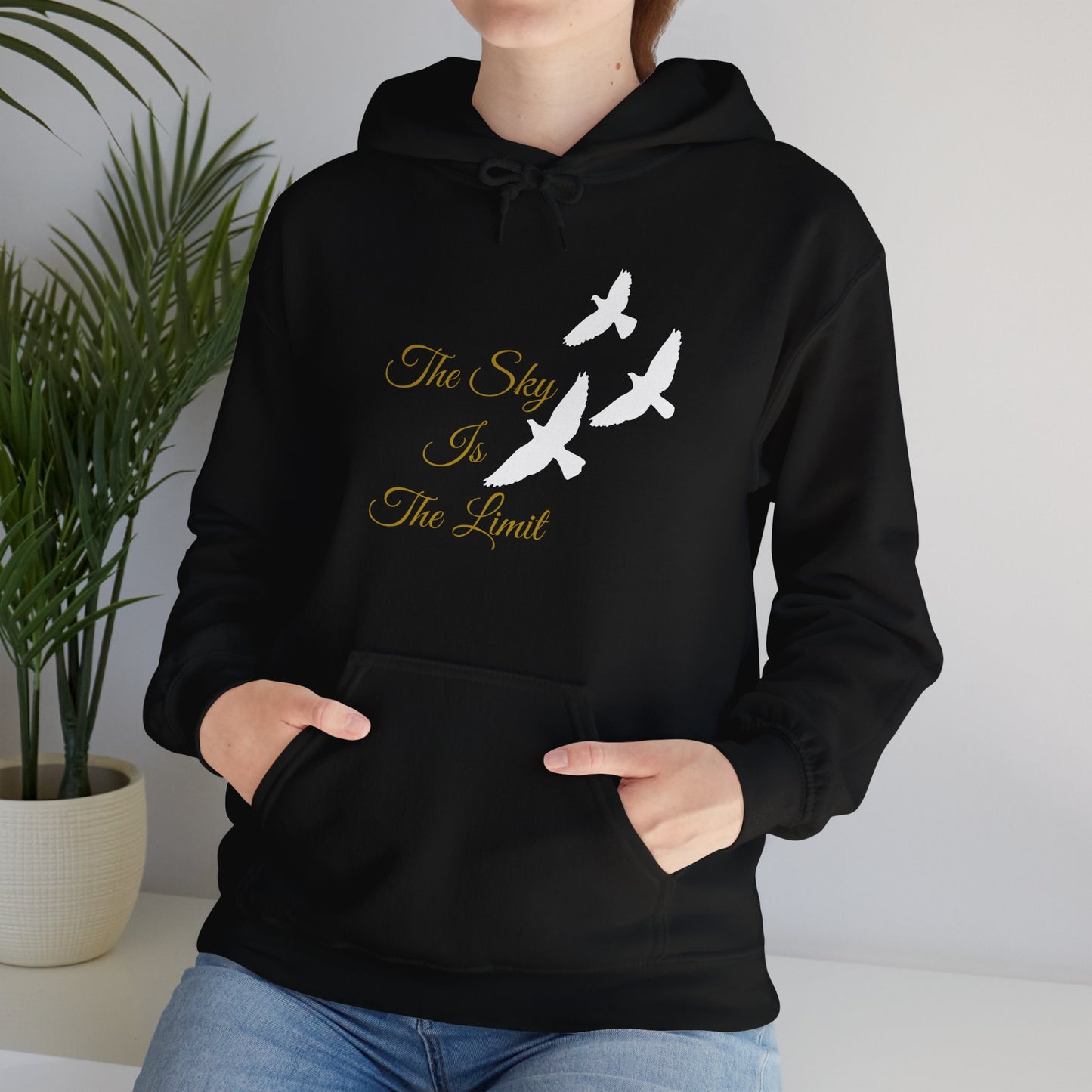 Hoodie - The Sky Is The Limit - Luminous Gem Designs 