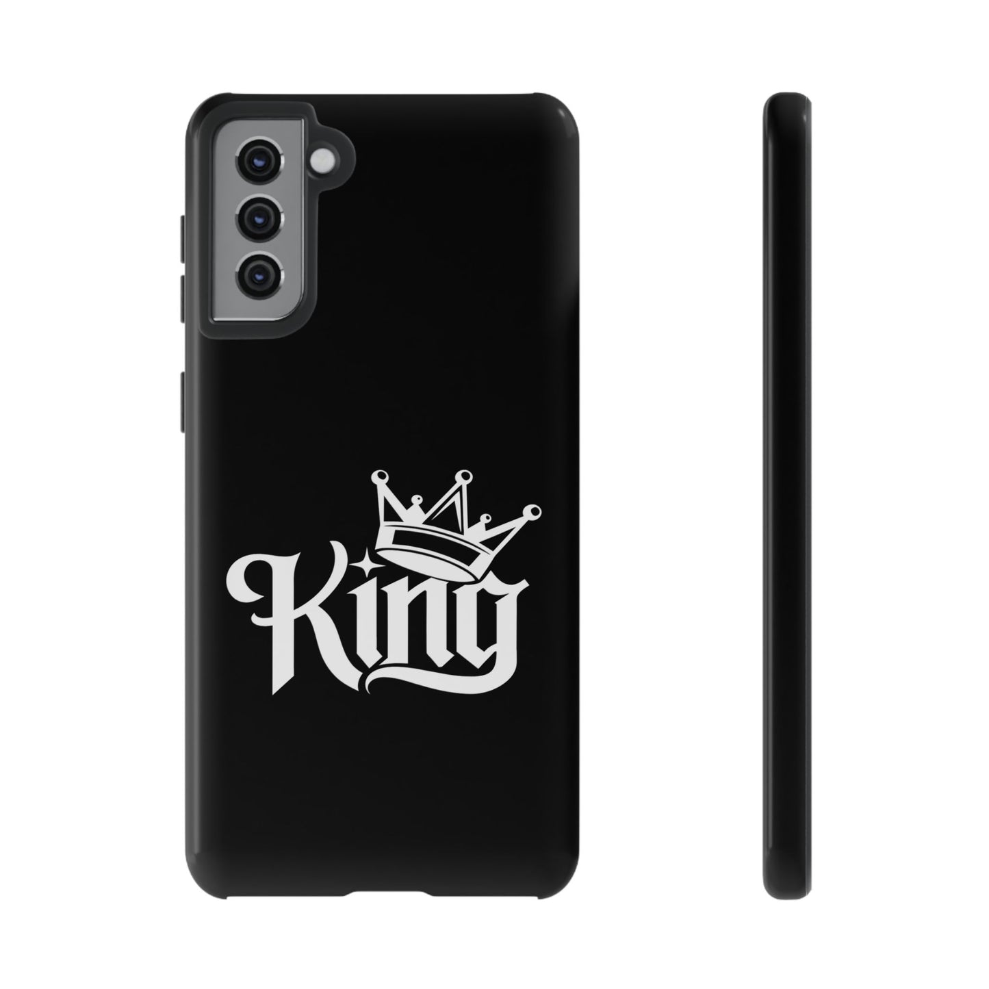 Tough Phone Case - King with a Crown Design