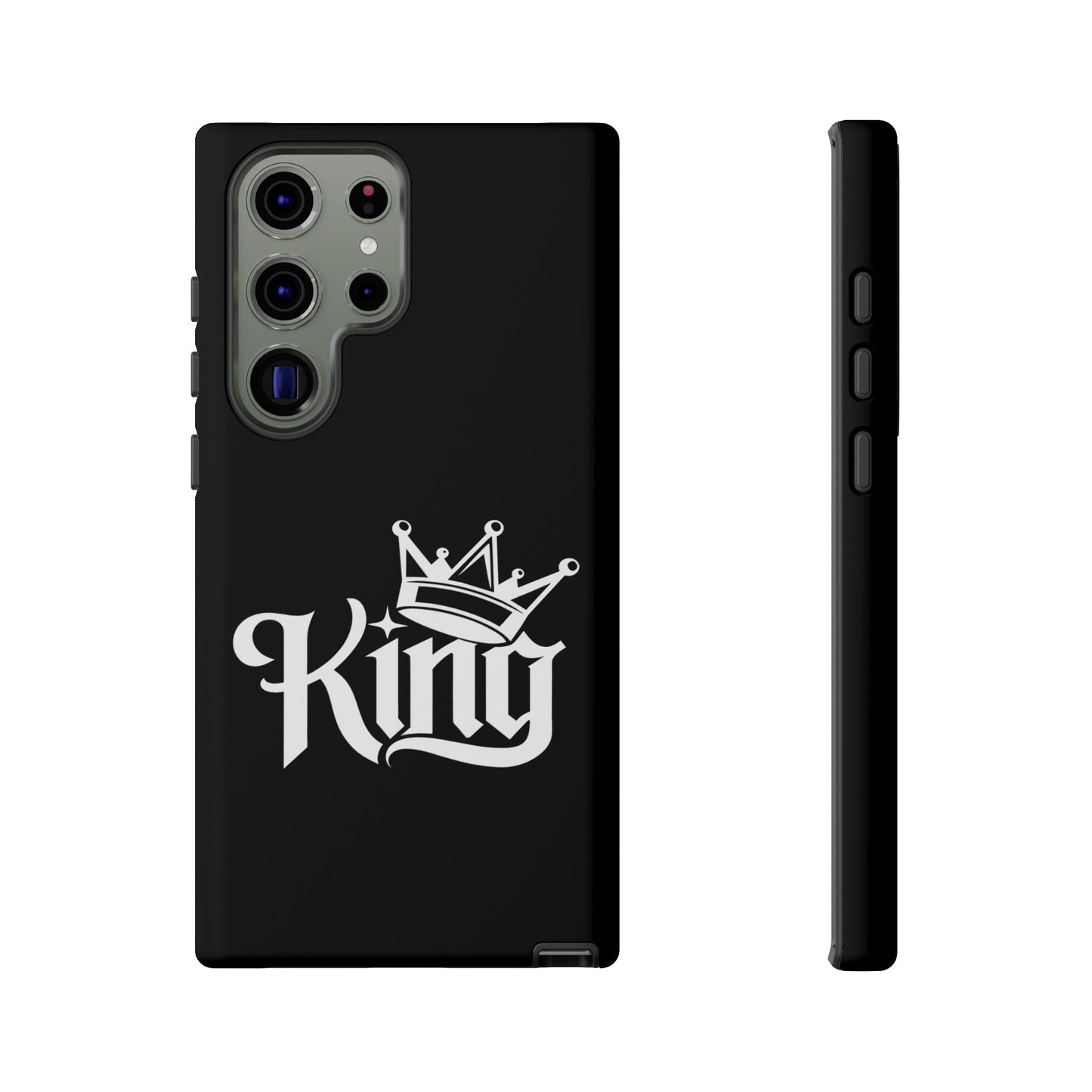 Tough Phone Case - King with a Crown Design