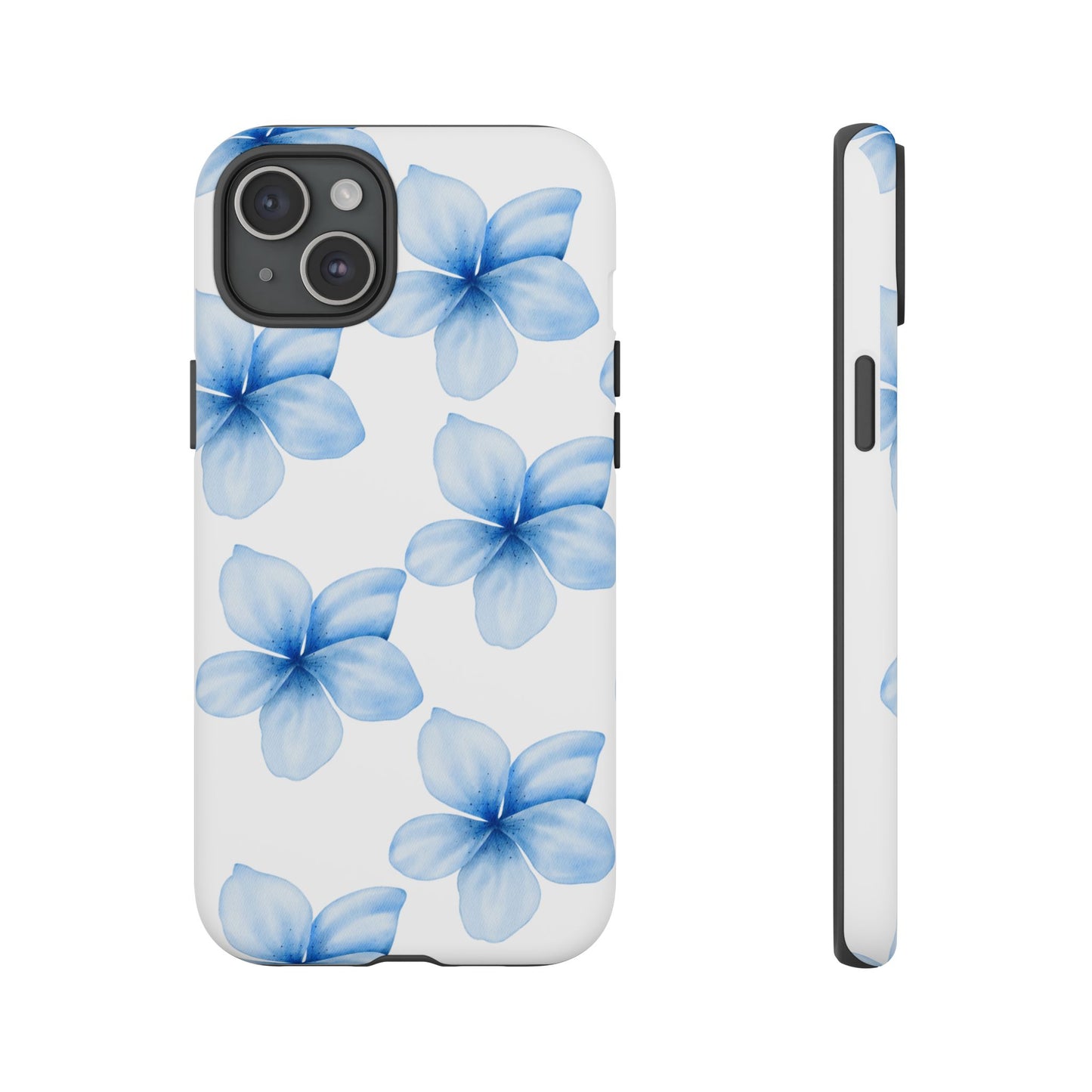 Tough Phone Case - Blue Flower Designs