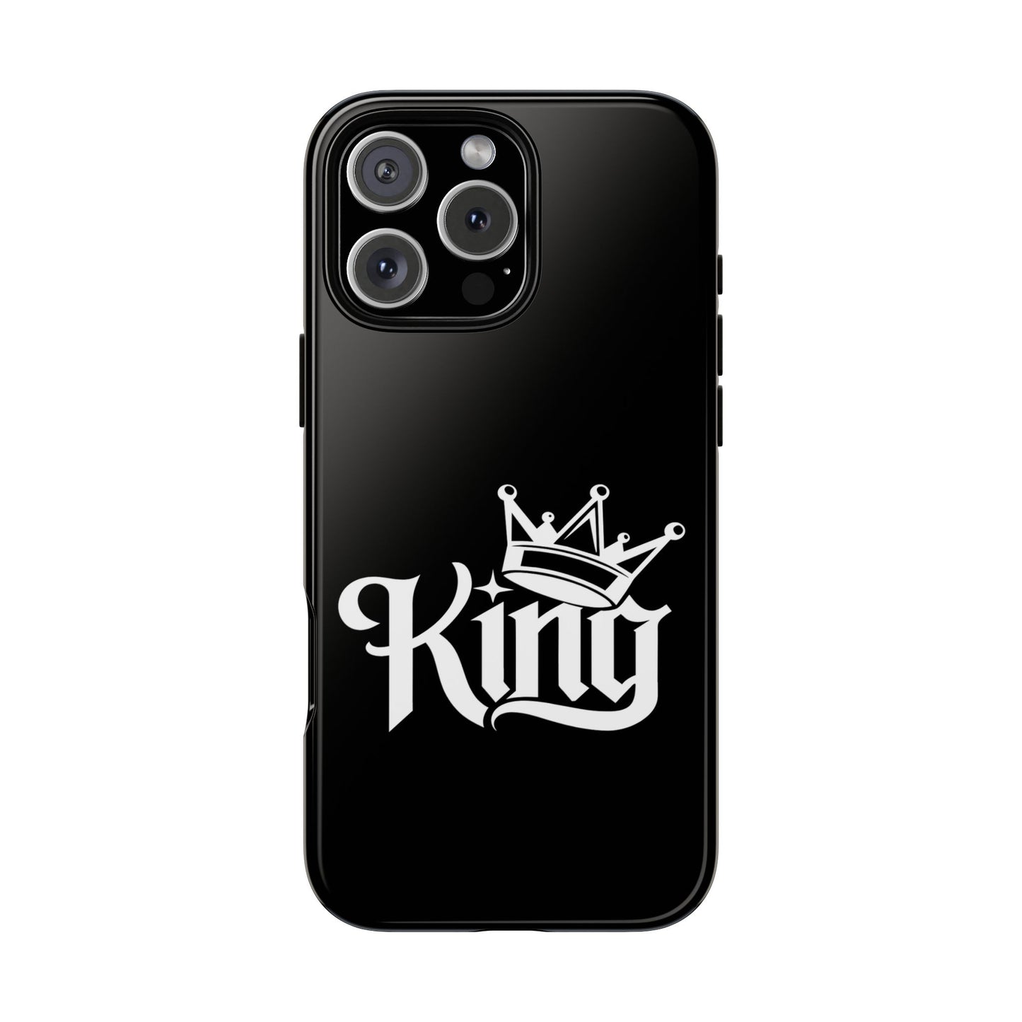 Tough Phone Case - King with a Crown Design