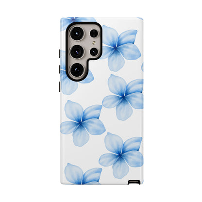 Tough Phone Case - Blue Flower Designs