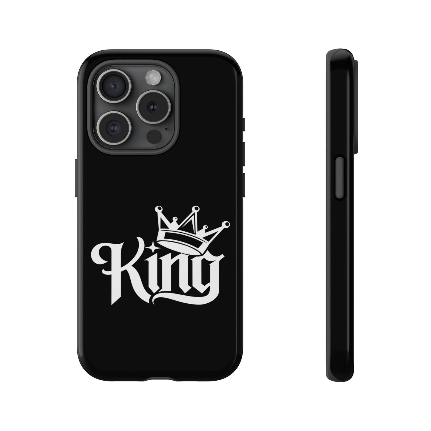 Tough Phone Case - King with a Crown Design