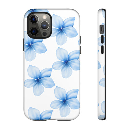 Tough Phone Case - Blue Flower Designs