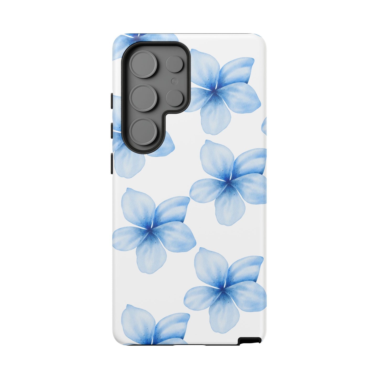 Tough Phone Case - Blue Flower Designs