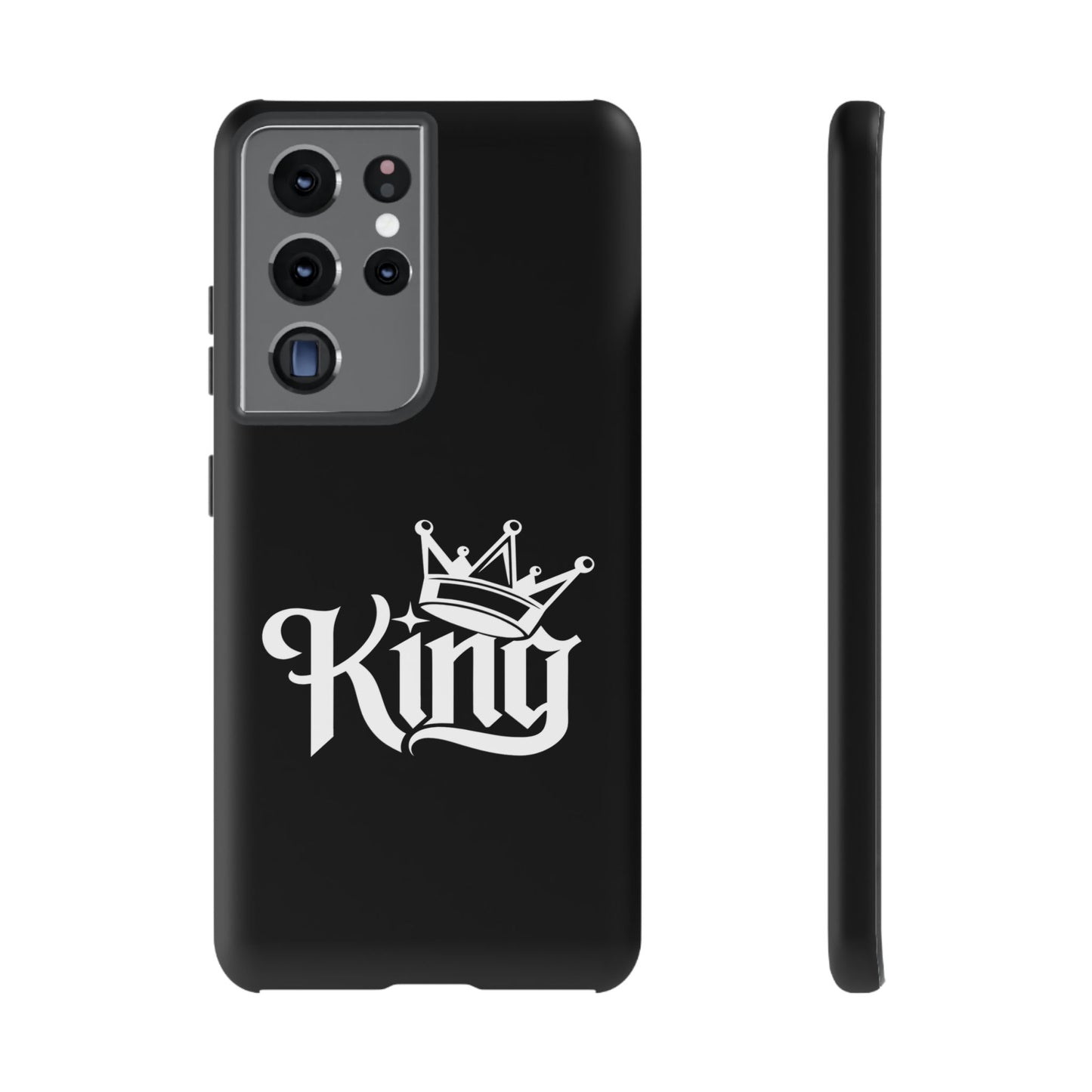 Tough Phone Case - King with a Crown Design