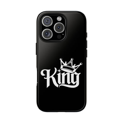 Tough Phone Case - King with a Crown Design