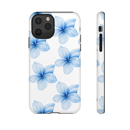 Tough Phone Case - Blue Flower Designs