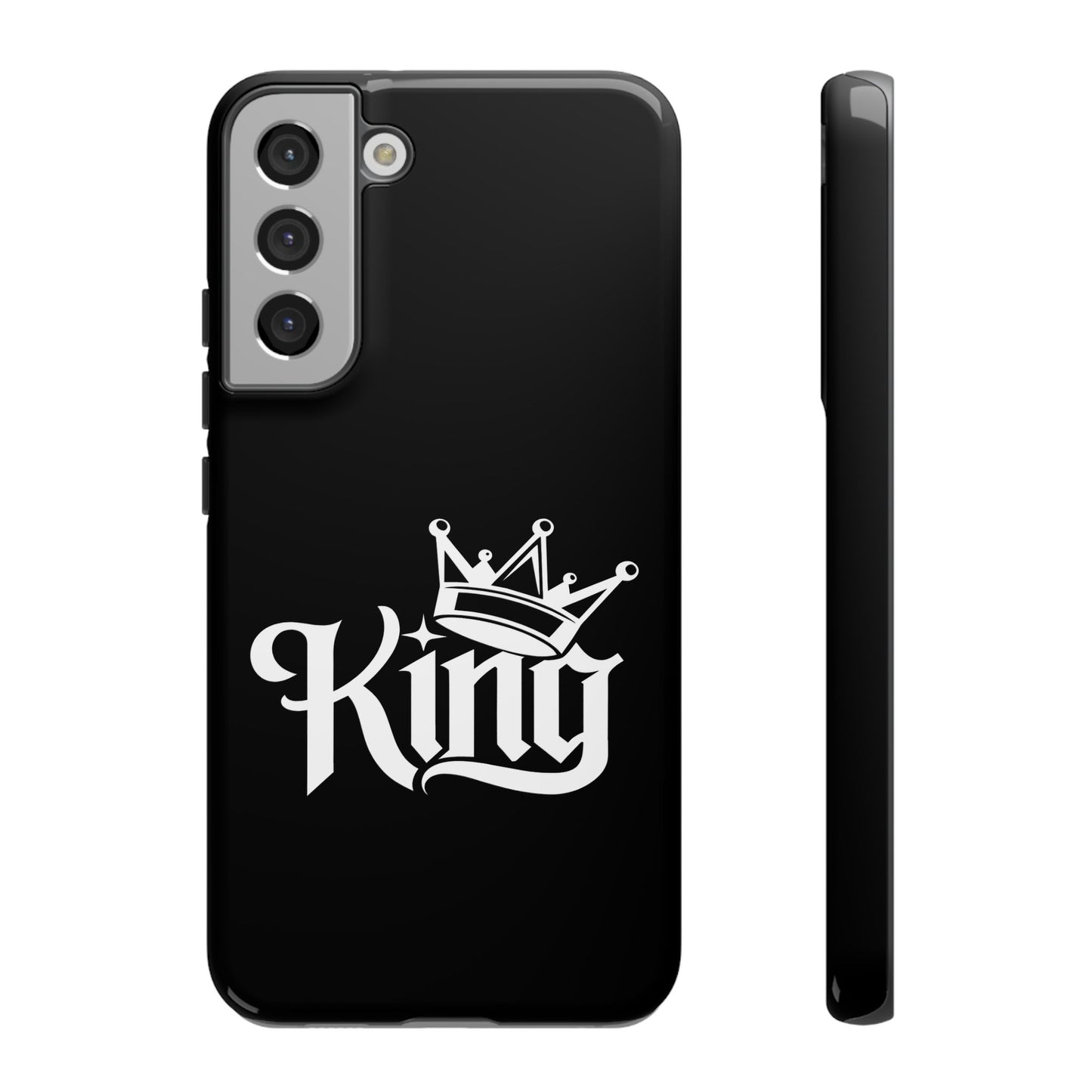 Tough Phone Case - King with a Crown Design