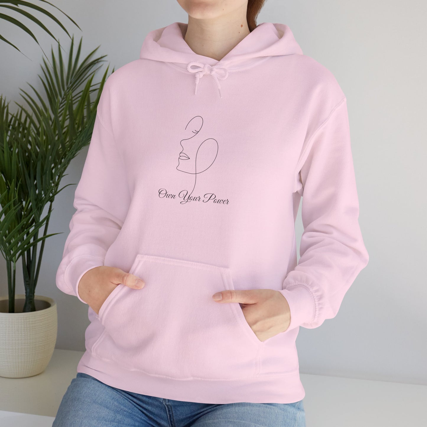 Hoodie - Own Your Power | Empowerment - Luminous Gem Designs 