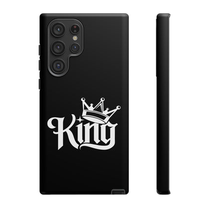 Tough Phone Case - King with a Crown Design