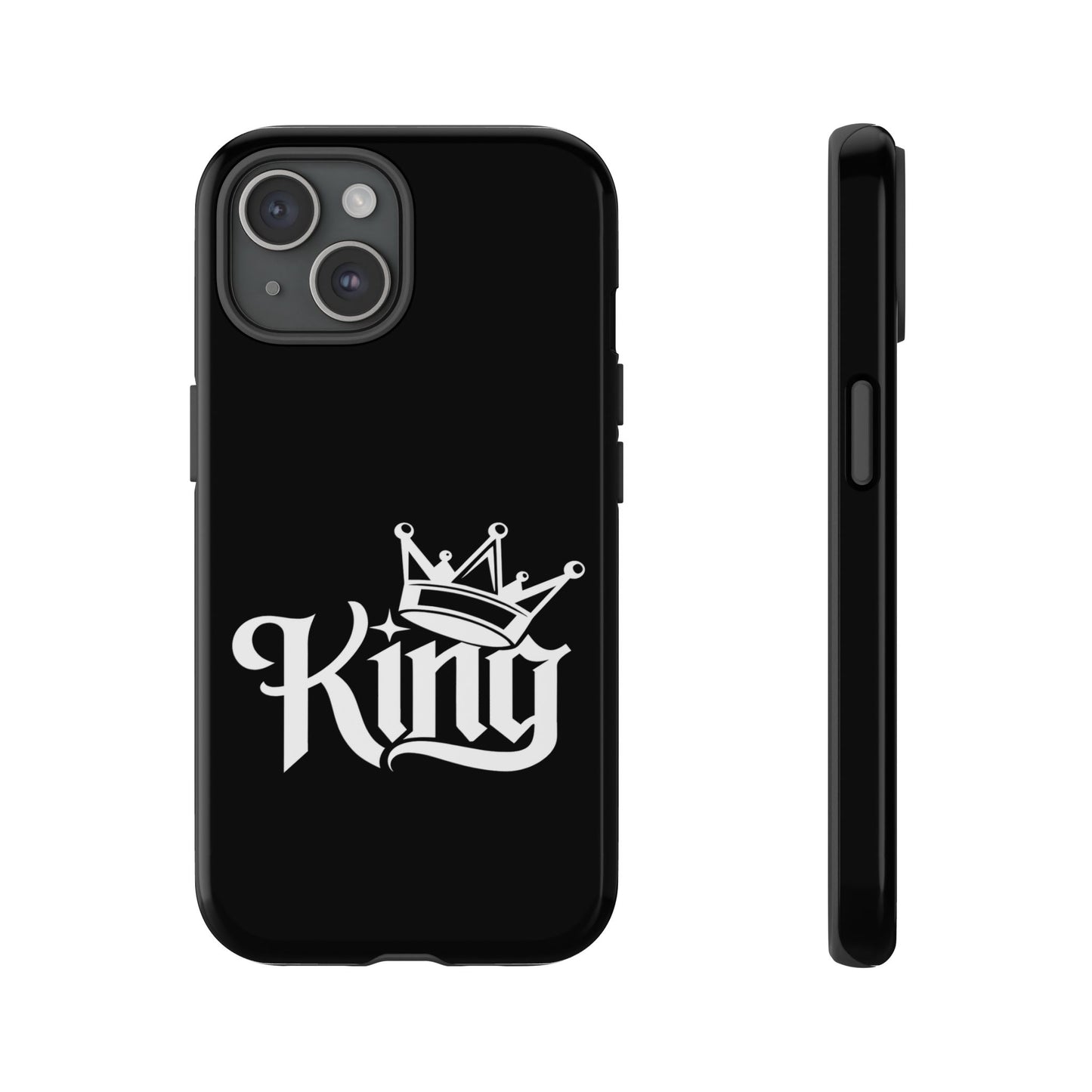 Tough Phone Case - King with a Crown Design