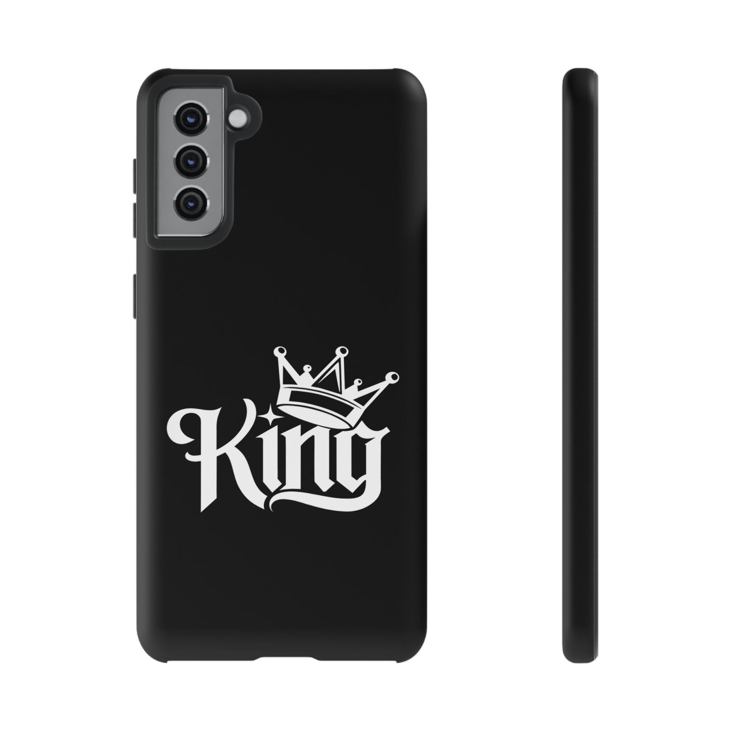 Tough Phone Case - King with a Crown Design