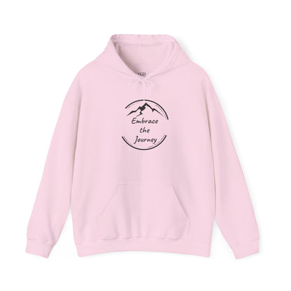 Hoodie - Embrace The Journey - Luminous Gem Designs 