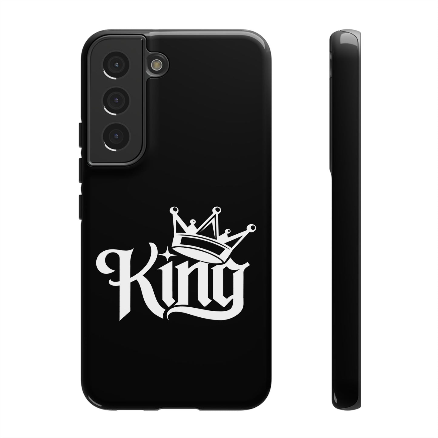 Tough Phone Case - King with a Crown Design