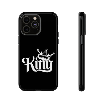 Tough Phone Case - King with a Crown Design