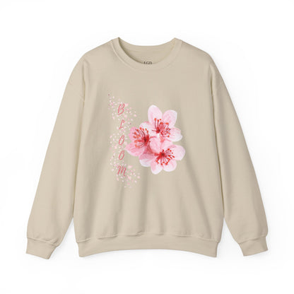 Sweatshirt - Blooming Design - Luminous Gem Designs 