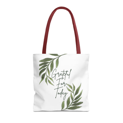 Tote Bag - Grateful for Today - Luminous Gem Designs 