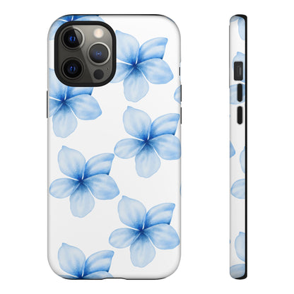 Tough Phone Case - Blue Flower Designs