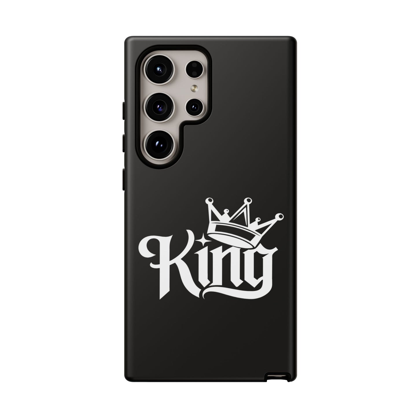 Tough Phone Case - King with a Crown Design