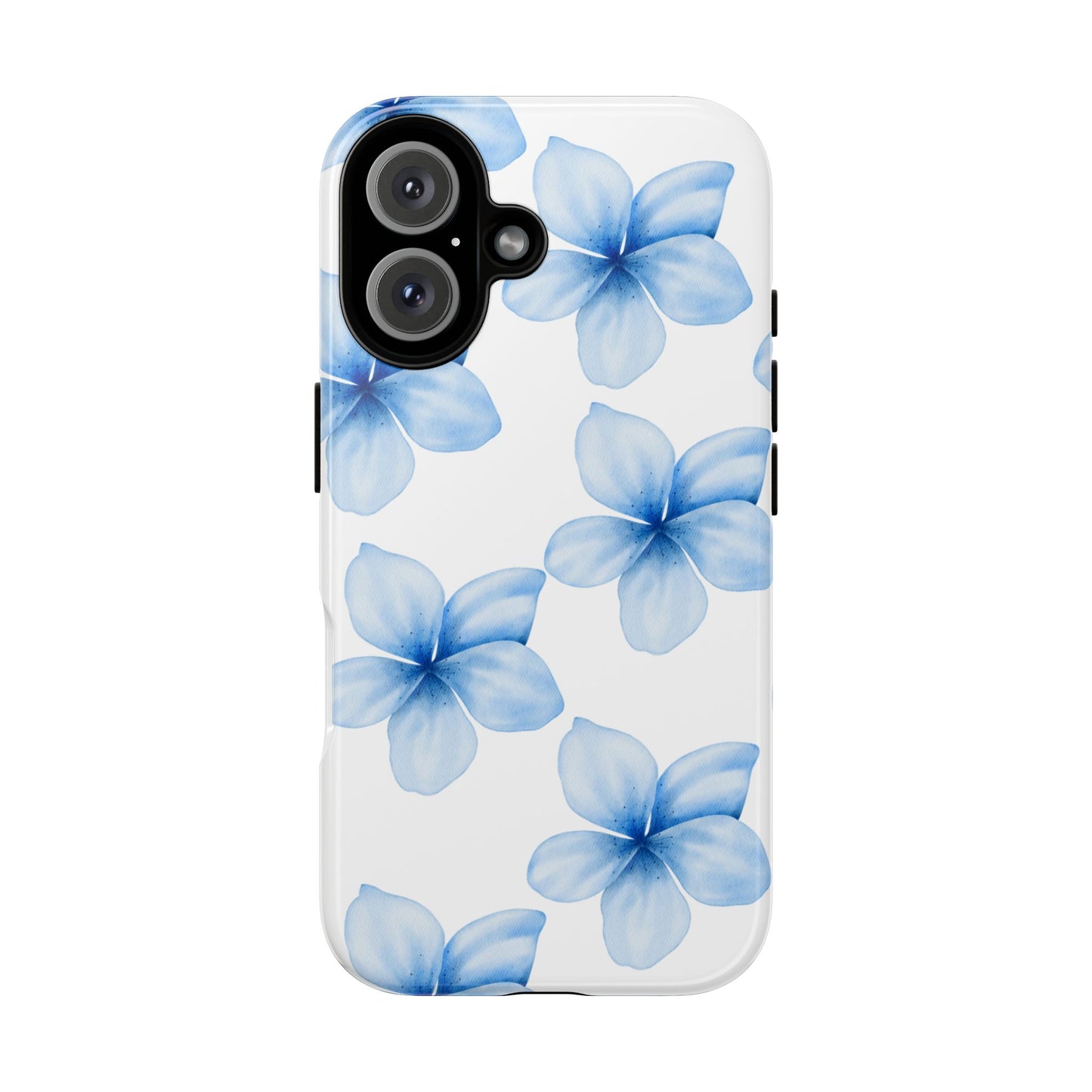 Tough Phone Case - Blue Flower Designs