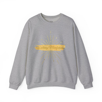 Sweatshirt - Walking Manifestation - Luminous Gem Designs 