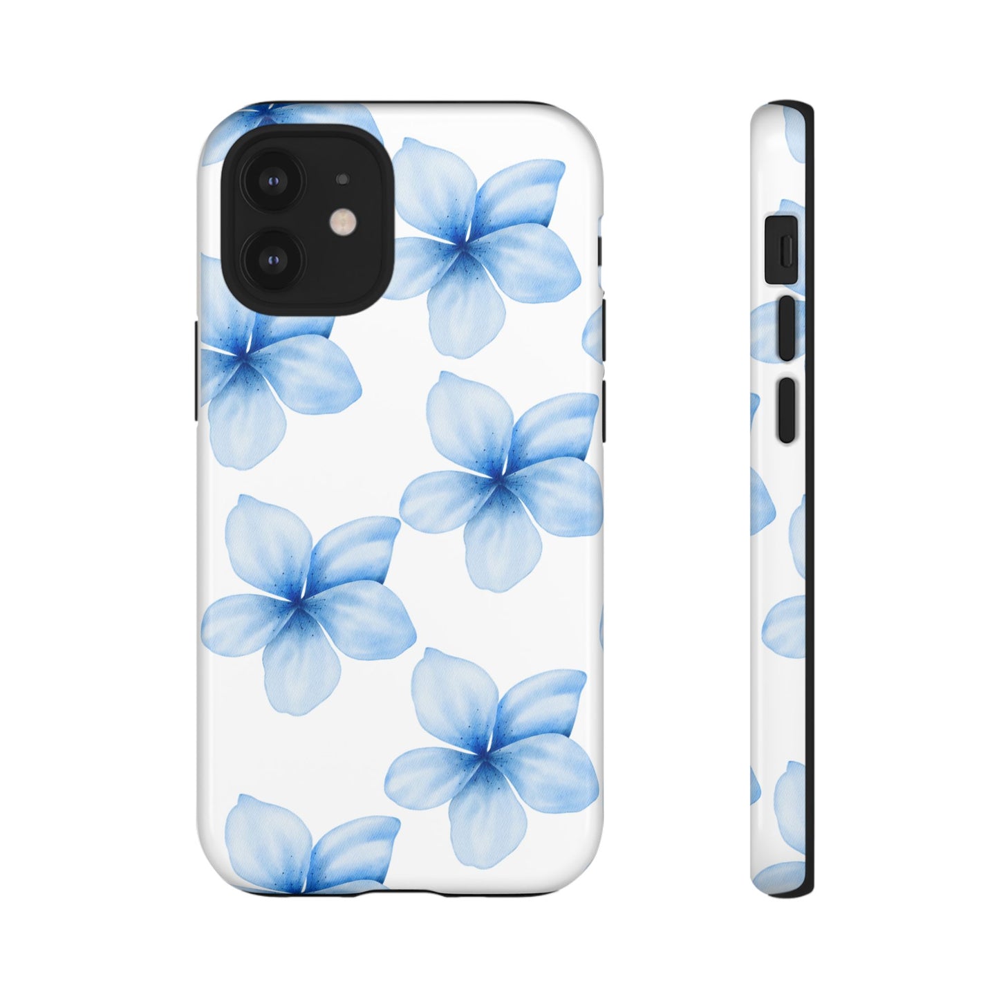 Tough Phone Case - Blue Flower Designs