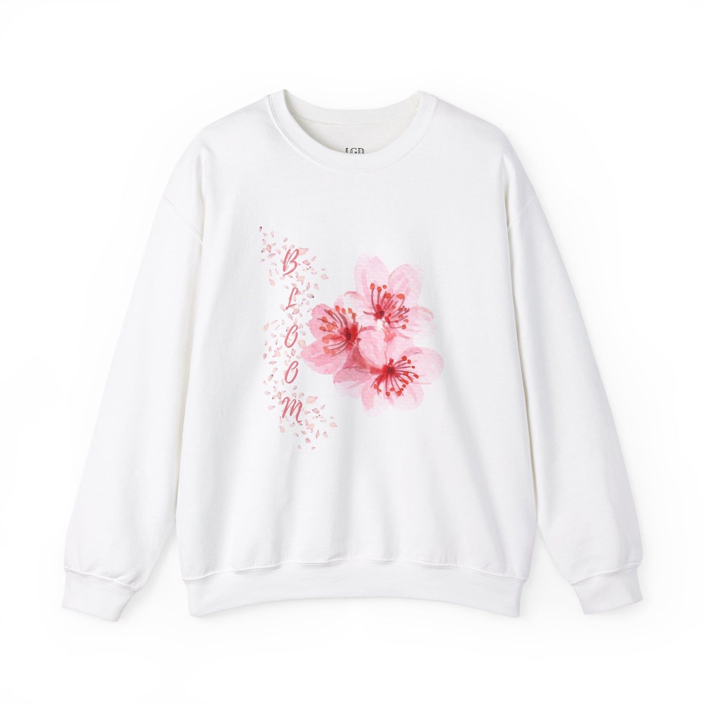 Sweatshirt - Blooming Design - Luminous Gem Designs 