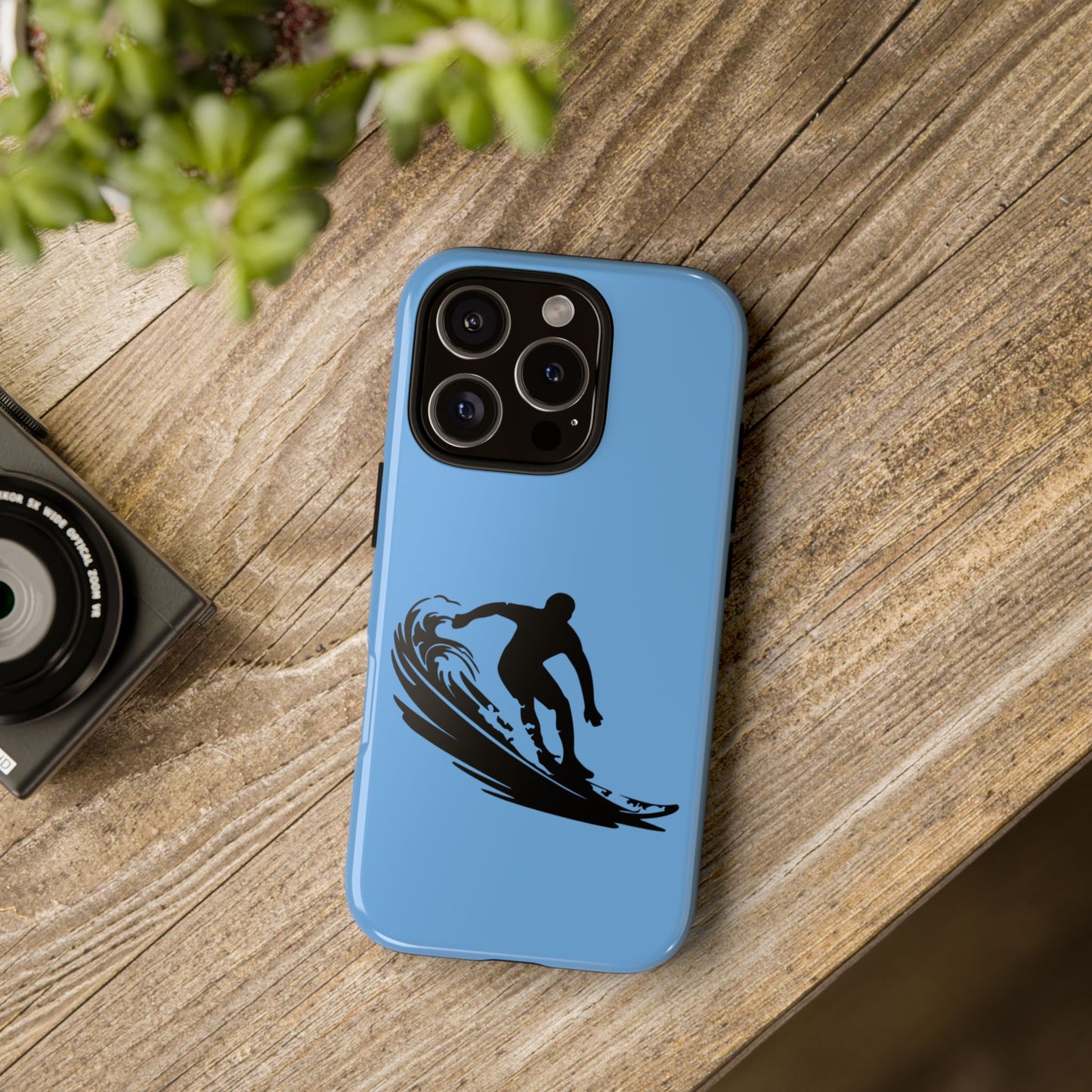 Tough Phone Case - Surfing Design