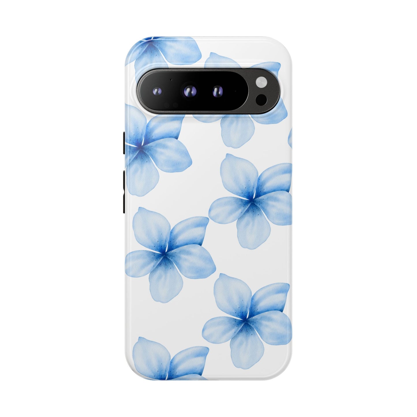 Tough Phone Case - Blue Flower Designs