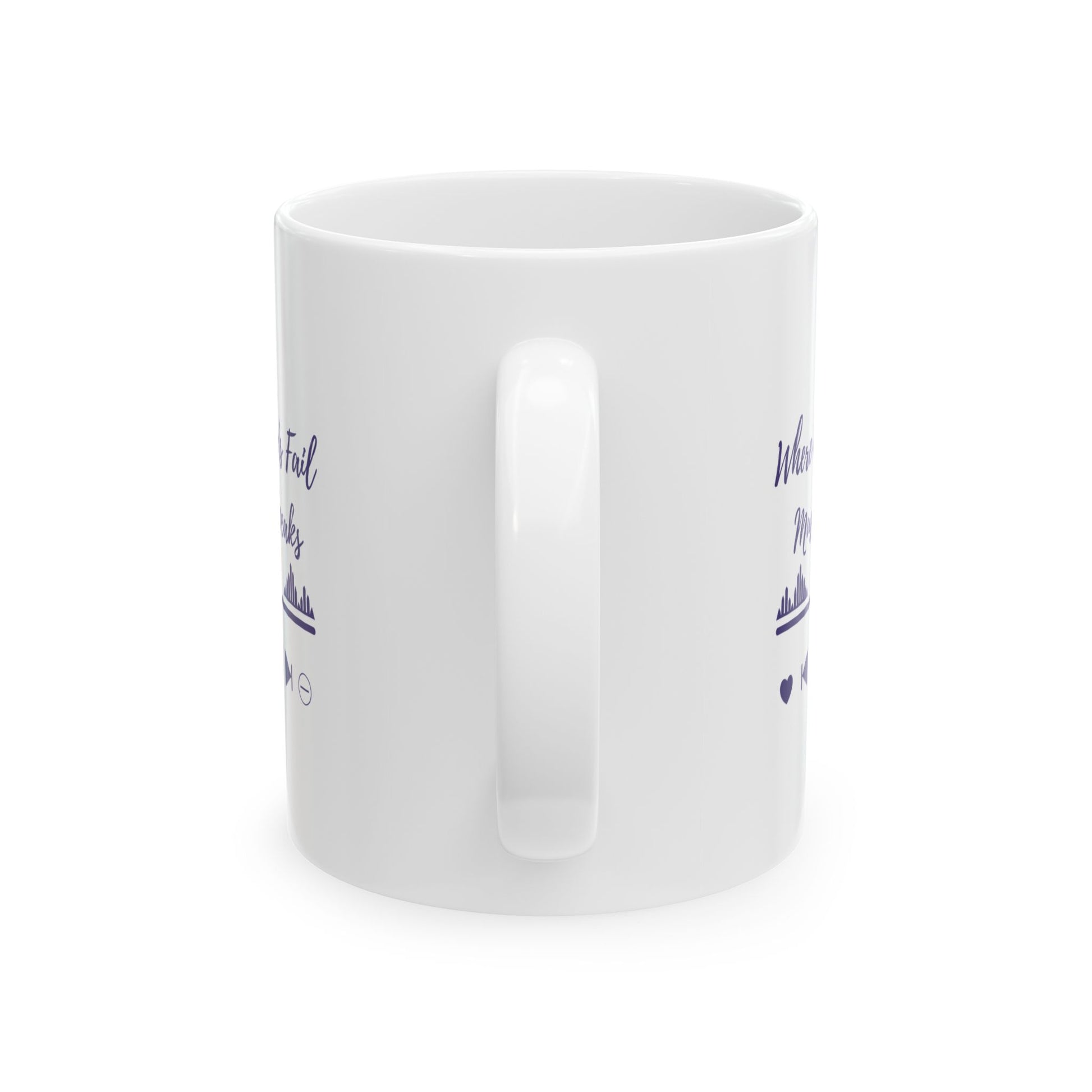 Ceramic Mug - Where Words Fail, Music Speaks - Luminous Gem Designs 