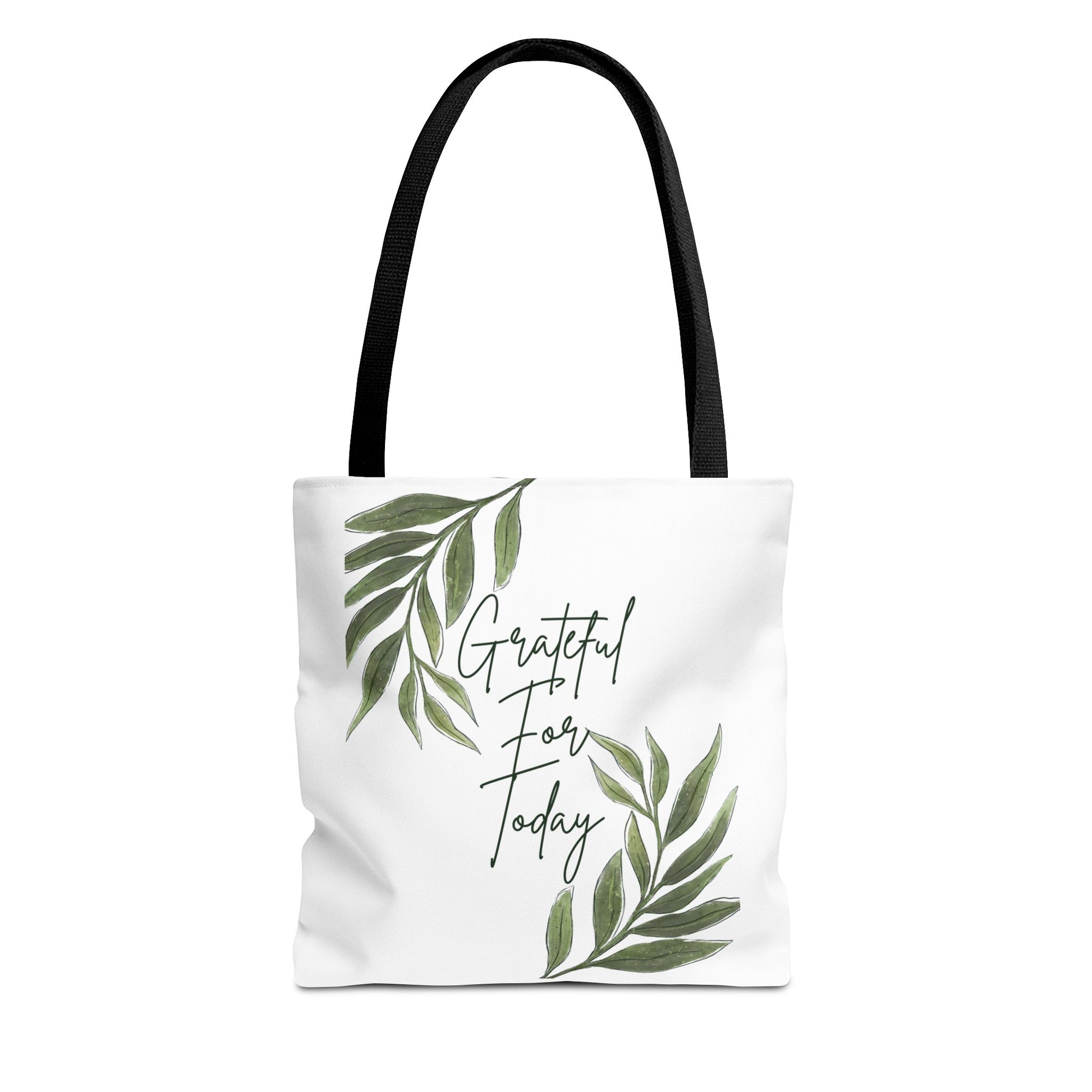 Tote Bag - Grateful for Today - Luminous Gem Designs 