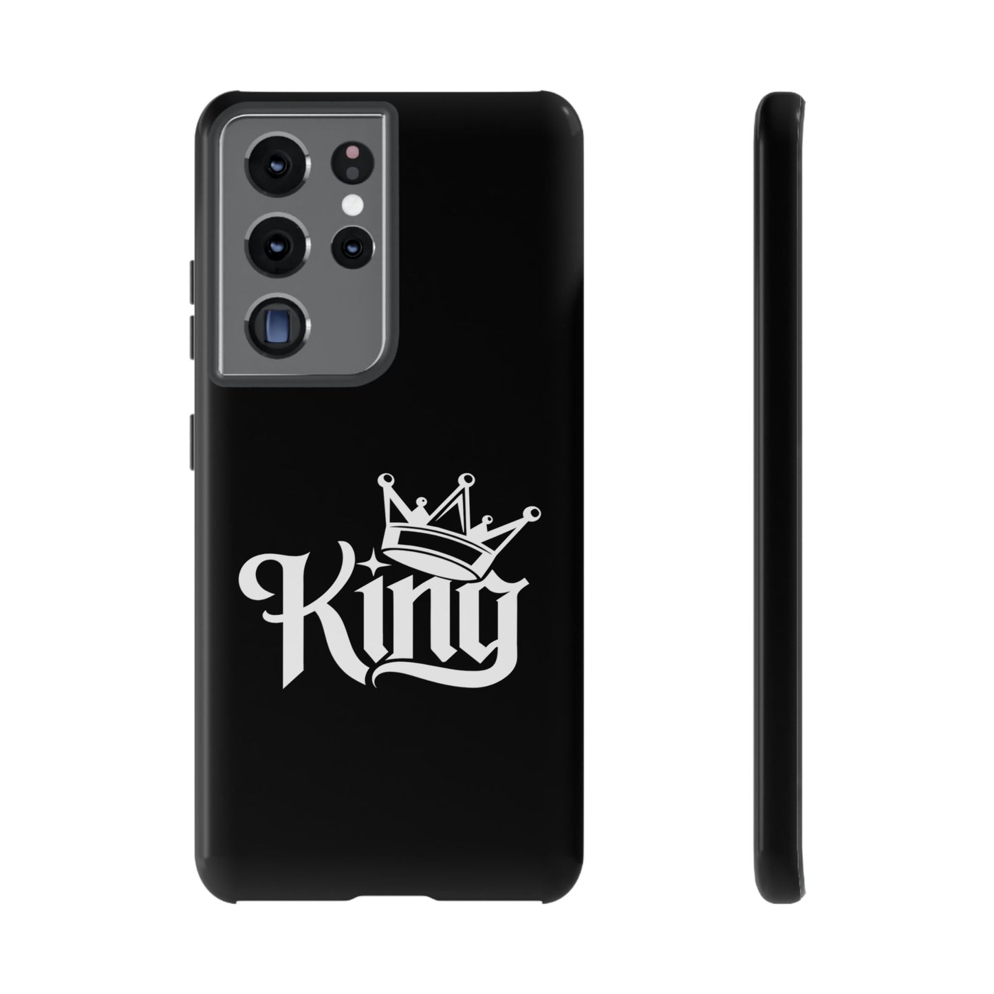 Tough Phone Case - King with a Crown Design