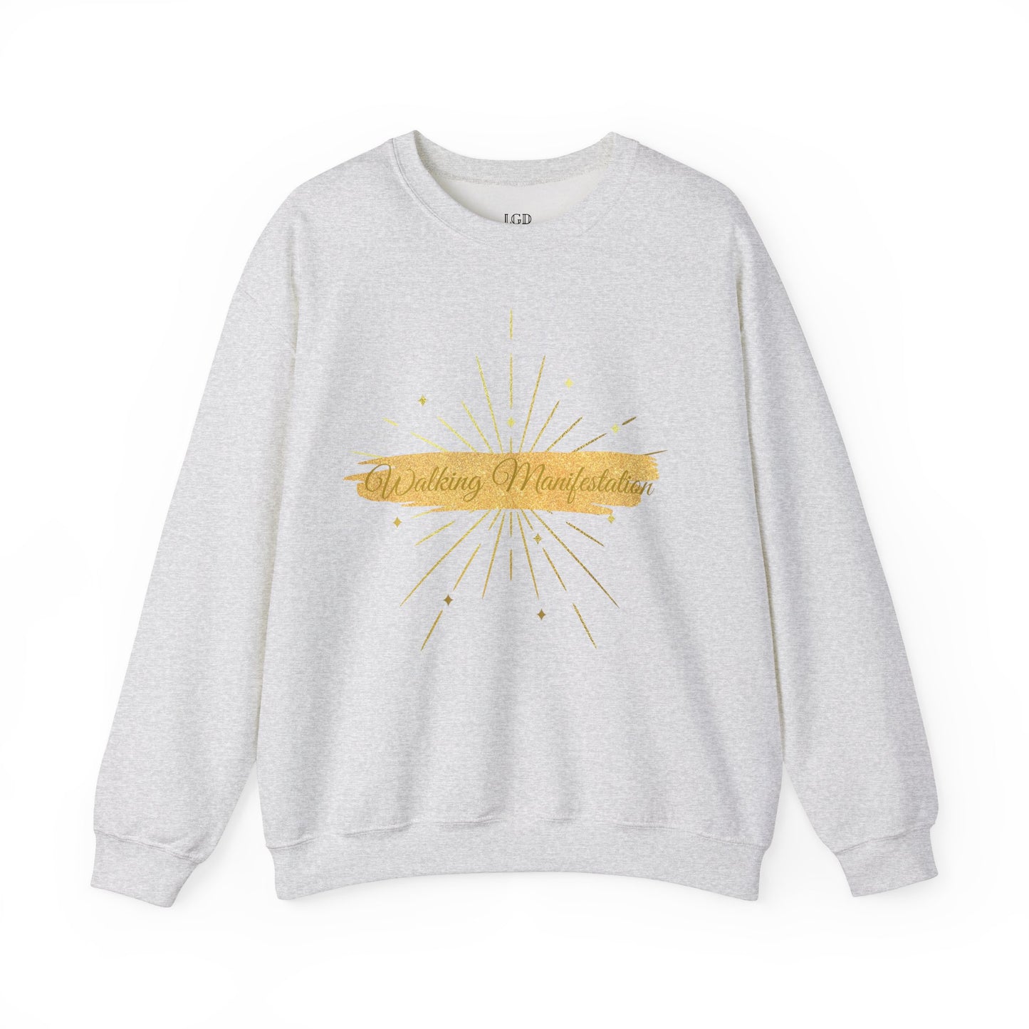 Sweatshirt - Walking Manifestation - Luminous Gem Designs 