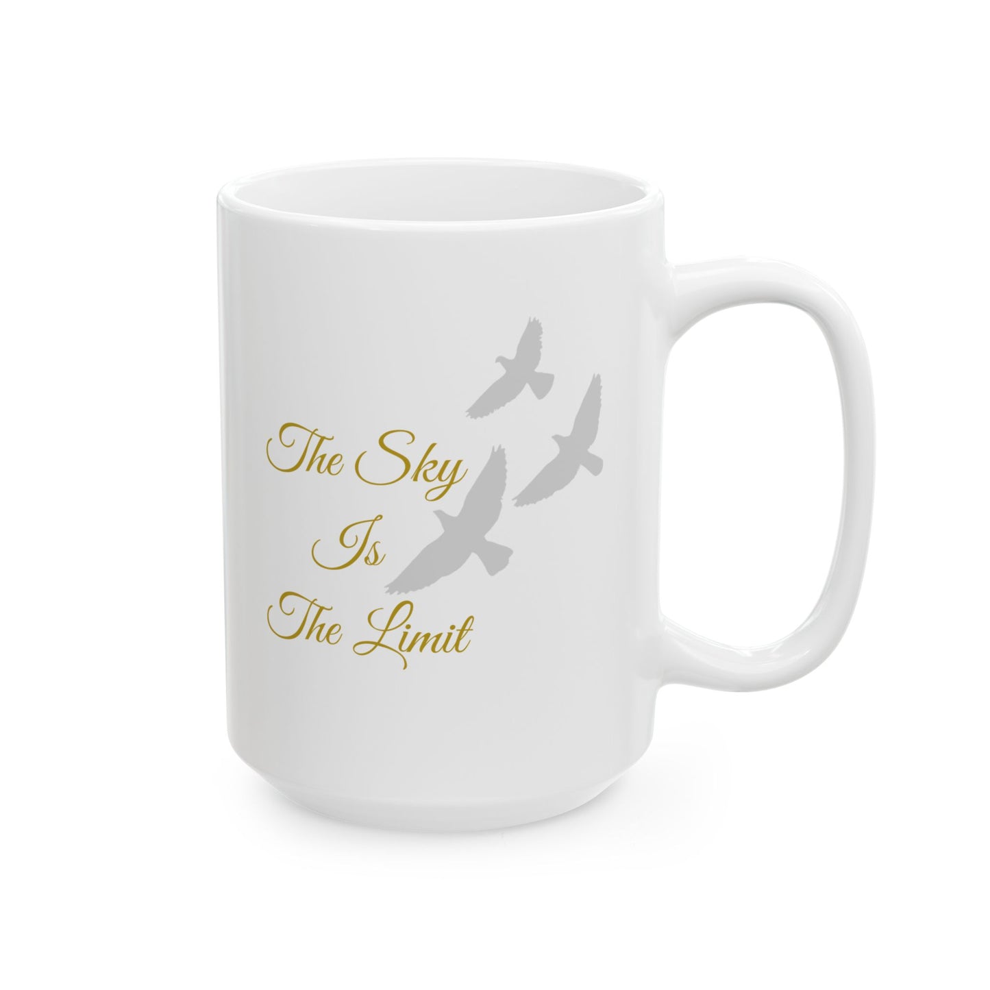 Ceramic Mug - The Sky Is The Limit - Luminous Gem Designs 