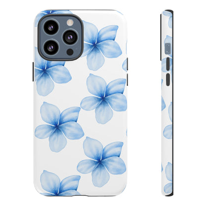 Tough Phone Case - Blue Flower Designs